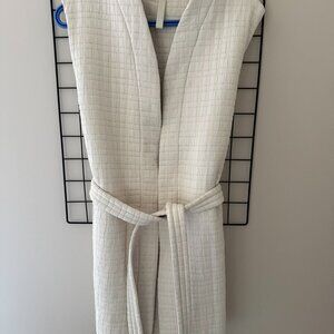 Lululemon Quilted Vest (Serene Travels Vest) with Tie Belt
